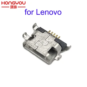 100 kozarcev za Lenovo A670 S650 S720 S820 S658T A830 A850 S939 mikro USB priključek za polnjenje vrata vtičnice priključite ženski Nadomestni Del