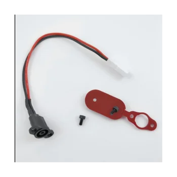 10Pcs Power Polnilec Kabel Kabel z Magnetno Polnjenje Vrata, Pokrov Vtiča za Xiaomi M365 M365 PRO/PRO2 Električni Skuter