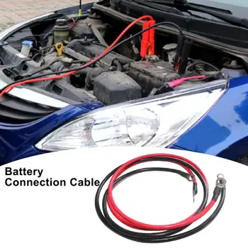2Pcs 5AWG 100A priključni Kabel Tesnilni Obroč Stabilno Prevodnost Avtomobile Moč Žice Baterijo Kabel za Akumulator Skok Kabel