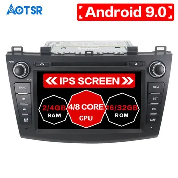 AOTSR Android 9.0 avtoradio, Avto DVD Predvajalnik CD-jev Za Mazda 3 2009-2012 radio snemalnik, media player, avto media player, avto video igra