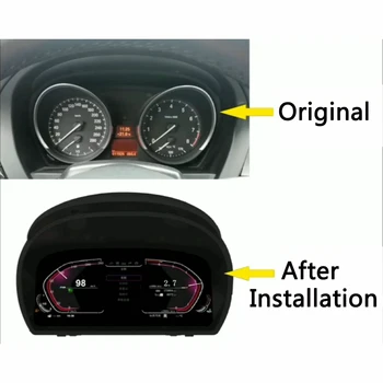 Avto Digitalni Gruči Navideznega Kokpitu Multimedijski Predvajalnik Za BMW Z4 E89 2009-2019 nadzorni Plošči Instrument Meter Zaslon Vodja Enote Auto