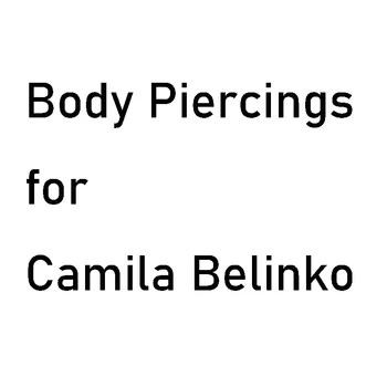 Body Piercing za Camila Belinko