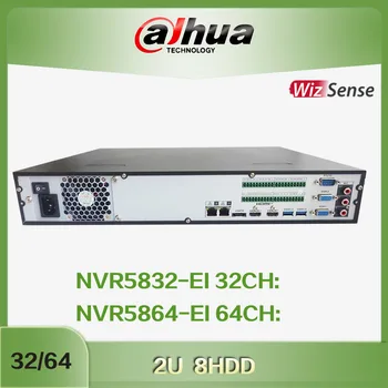 Dahua NVR 32CH 64CH 2U 8HDD NVR5832-EI NVR5864-EI 32/64 Kanalov WizSense Omrežja, Video Snemalnik