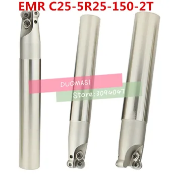 EMR C25-5R25-150 Luknja je Indeksiranih Ramenski Koncu Mlin Arbor,Mlin Orodja za Rezanje, Vstavljanje karbida vstavi RPMT1003/RPMW1003
