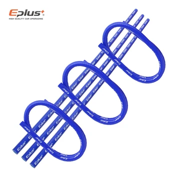 EPLUS Univerzalno Silikonsko cev pleteni cevi vodovodne cevi Visoke kakovosti Radiator intercooler Priklop cevi 1 meter Modra