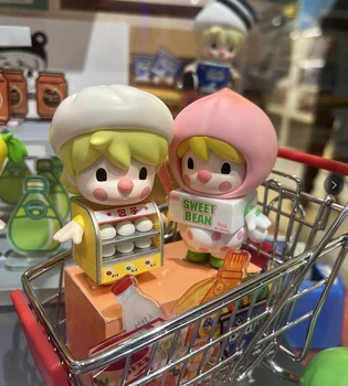 Igrače Model Potrditev Slog Cute Anime Slika Darilo Presenečenje Polje Izvirne POP MART Sladko Maščevanje Supermarket 2. Serije Slepo Polje