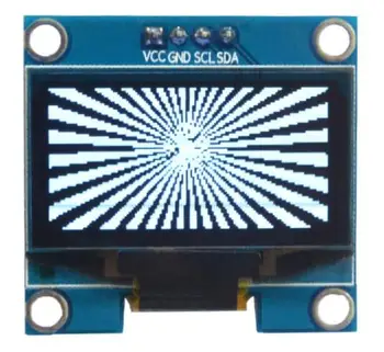 Je 1,3-palčni OLED zaslon modul bele barve 4 pin SH1106 IIC I2C vmesnik 12864 LCD zaslon
