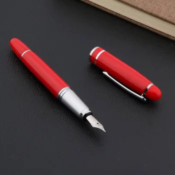 Klasični Kitajski Rdeč Nalivno Pero Podpis Elegante Darilo Črnilo, Pero Poslovni Pisarni Šolske Potrebščine Pisanje