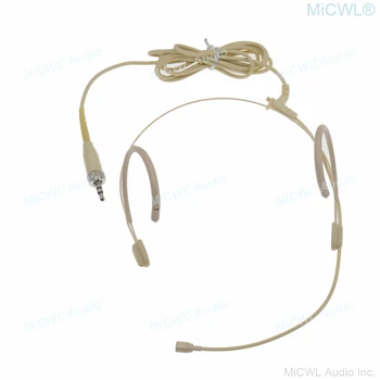 MiCWL SE8 Brezžične Slušalke, Mikrofon Za Sennheiser G1 G2 G3 G4 EW100 SK100 BodyPack Oddajnik Bež Vodja Mic Močne Žice