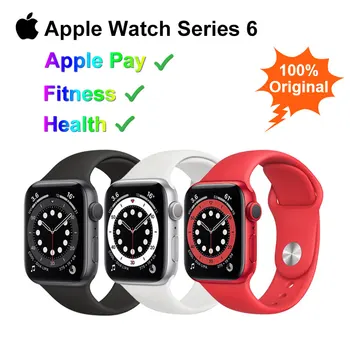 Moške Apple Gledati Serije 6 Uporabljajo Smartwatch Za Moški Ženske 100% Prvotne 40 MM/44M Digitalni Fitnes Sport Pametno gledati, Drugo