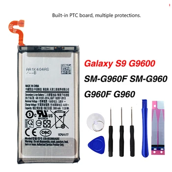 Original EB-BG960ABE Baterija Za Samsung GALAXY SM-G960 G960F G960 S9 G9600 SM-G960F Telefon 3000mAh