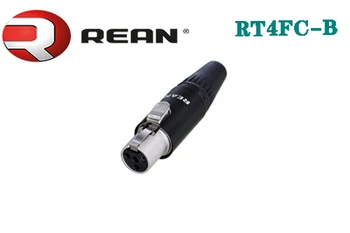 Original REAN MINI XLR RT3FC-B, RT3MC-B Shure AKG brezžični pasu vrečko štiri glavna ženska črn pozlačen Avdio pribor