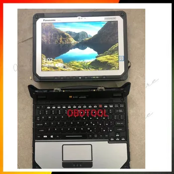 Panasonic Krepak Toughbook CF-20 PRIM 20 2 v 1 M5-6Y57 8G 256GB SSD Vojaške Prostem Diagnostično Orodje, Krepak Tablični računalnik S Tipkovnico