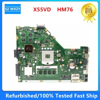 Prenovljen Za ASUS X55VD Prenosni računalnik z Matično ploščo Z GT610M GPU HM76 PN 60-N50MB1300 X55VD GLAVNI ODBOR REV: 2.1 100% Testirani