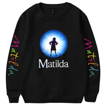 Roald Dahl je Matilda Glasbeni Film Crewneck Dolg Rokav Ulične Ženske Moški Majica Harajuku Ulične Unisex Oblačila
