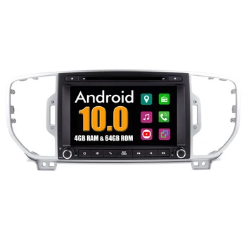 RoverOne Avto Multimedijski Predvajalnik Za Kia Sportage R 2016 2017 Android 10 4G+64 G Autoradio DVD GPS Sistem Stereo Medijev CarPlay