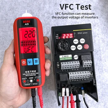 Ročni Strokovno Digitalni Multimeter Tester Samodejno Obseg 6000 Šteje DC AC 620V Voltmeter Trenutno VFC Napetost Kapacitivnost DMM