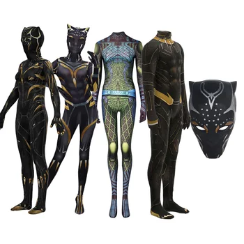 Shuri Cosplay Kostum Jumpsuit Masko Pribor Film Wakanda Večno Ženskega Superheroj Fantasy Ženske Obleka za Darilo