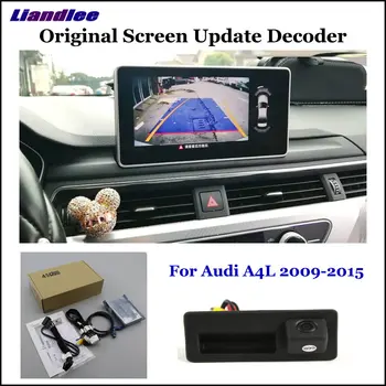Za Audi A4 B8 8K 2009-2016 Avto začetni Zaslon Posodobitev Sistema Zadaj Vzvratno Parkiranje Digitalni Dekoder Prikazovalnik Plus