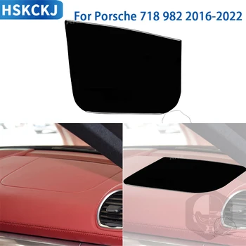 Za Porsche Boxster Kajmanski 718 982 2016-2022 Dodatki Notranjost Avtomobila, Zračna Blazina Sovoznika Kritje Trim Nalepke, Svetleči Črni Plastični