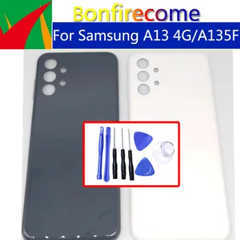 Zamenjava Za Samsung Galaxy A13 4G A135 SM-A135F Stanovanj Zadnji Pokrovček Case Zadnji pokrov Ohišja Ohišje