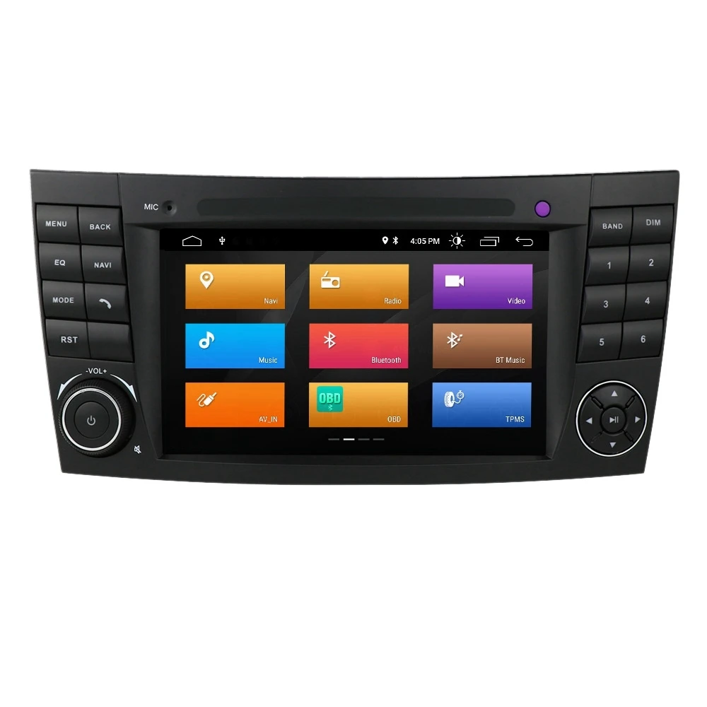Za Mercedes Benz W211 2002-2009 Android 10 Quad Core Avto Media Player, Radio, GPS, WIFI, Bluetooth Volan Nadzor . ' - ' . 0