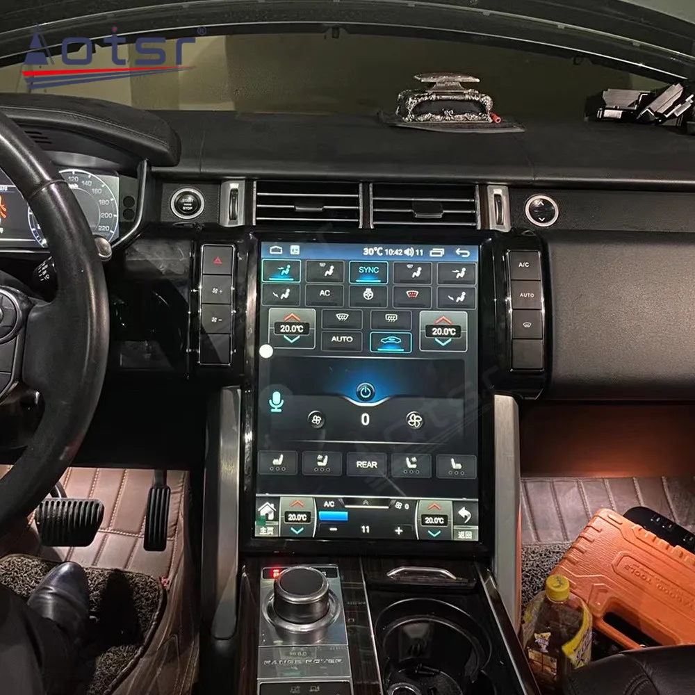 Android 10.0 Tesla Za Land Rover Range Rover Sport Execu Modi SVA LWB L405 2012 - 2018 GPS Avto Radio Stereo Multimedijski Predvajalnik . ' - ' . 1