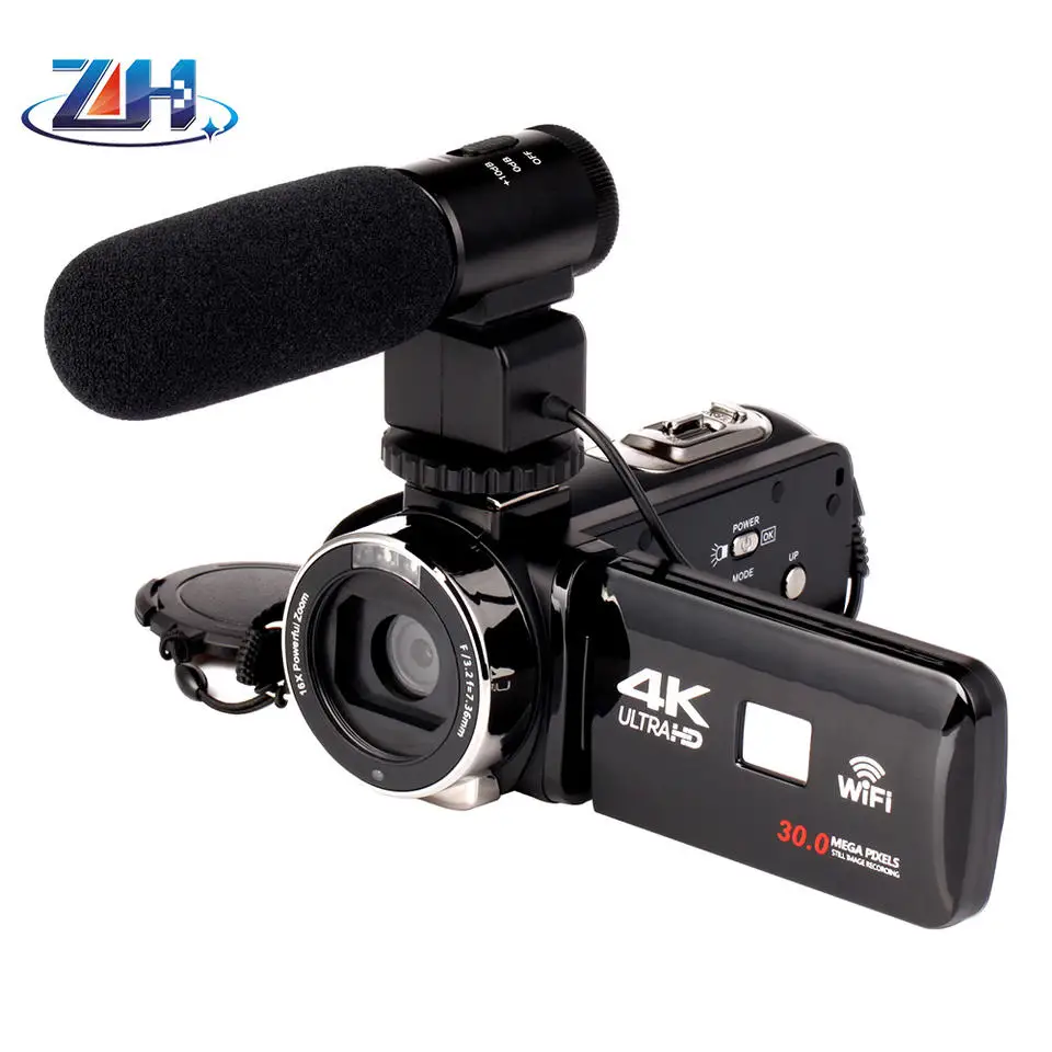 Posodobitev 48MP 4K Videokamera Najboljši Digitail Video Kamera Z IR Nočno opazovanje . ' - ' . 2