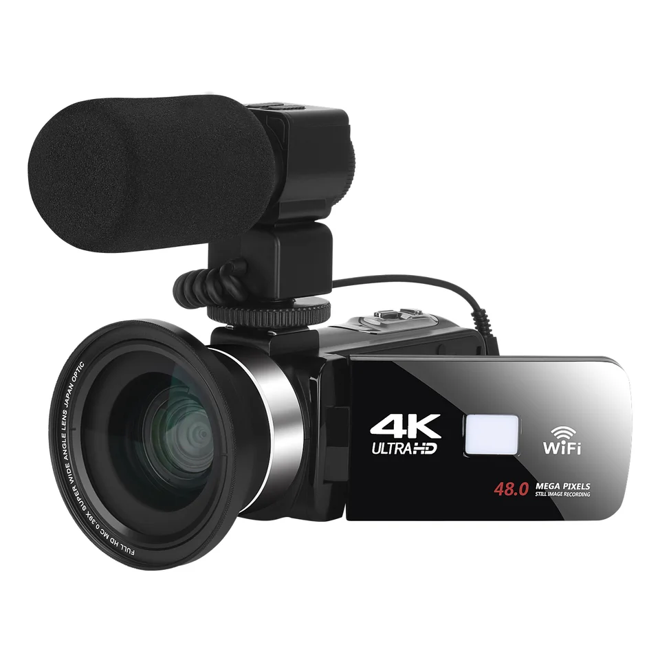Posodobitev 48MP 4K Videokamera Najboljši Digitail Video Kamera Z IR Nočno opazovanje . ' - ' . 3