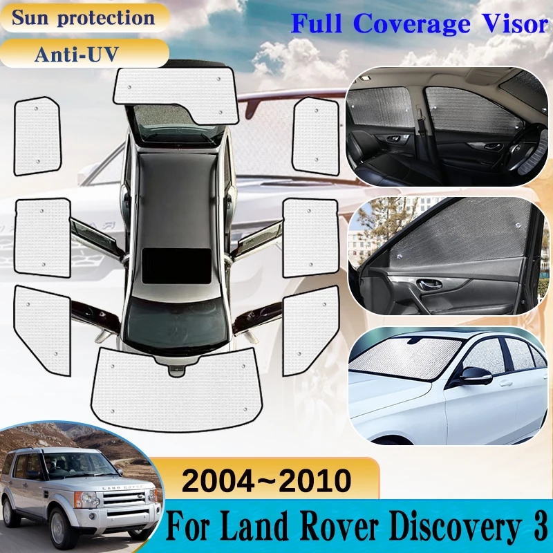 Za Land Rover Discovery 3 LR3 2004~2010 L319 Okno Avtomobila Vetrobransko steklo, Vizir Anti-UV Zaščita pred Soncem Dežnik Auto Dodatki 2009 . ' - ' . 0