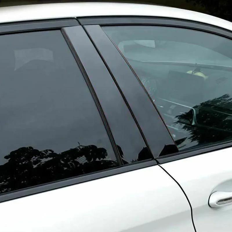 Primerna Za BMW X5 E70 Obdobje 2007-2013, Svetleči Črni Polirani Steber delovnih Mest Okno Trim Kritje BC Stolpec Nalepke 8pcs . ' - ' . 1