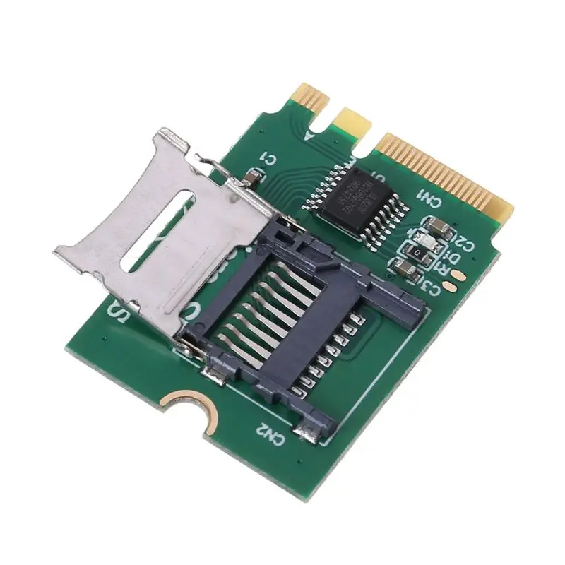 M2 NGFF Tipko A. E WIFI v Režo za Micro SD SDHC SDXC TF Card Reader T-Flash Card M. 2 A+E Sim Adapter Kit 83XB . ' - ' . 4